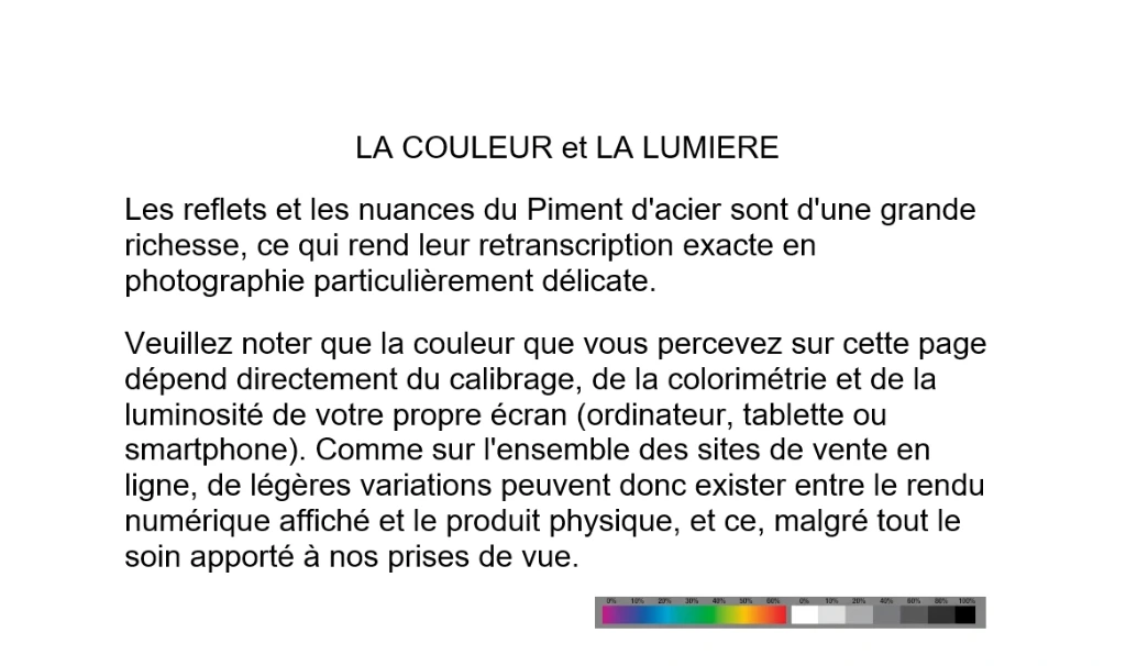 Echantillon couleur EPOXY